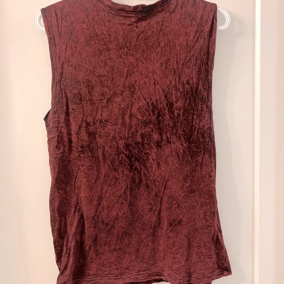 *2/$15* NWOT Acid Wash AC/DC Tank - Picture 2 of 3